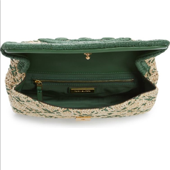 Tory Burch Fleming straw clutch - Picture 11 of 11